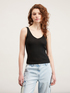 Lurex ribbed top image number 0
