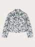 Veste en drill avec broderie florale image number 4