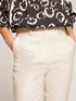 Pantaloni diritti in viscosa lino image number 2