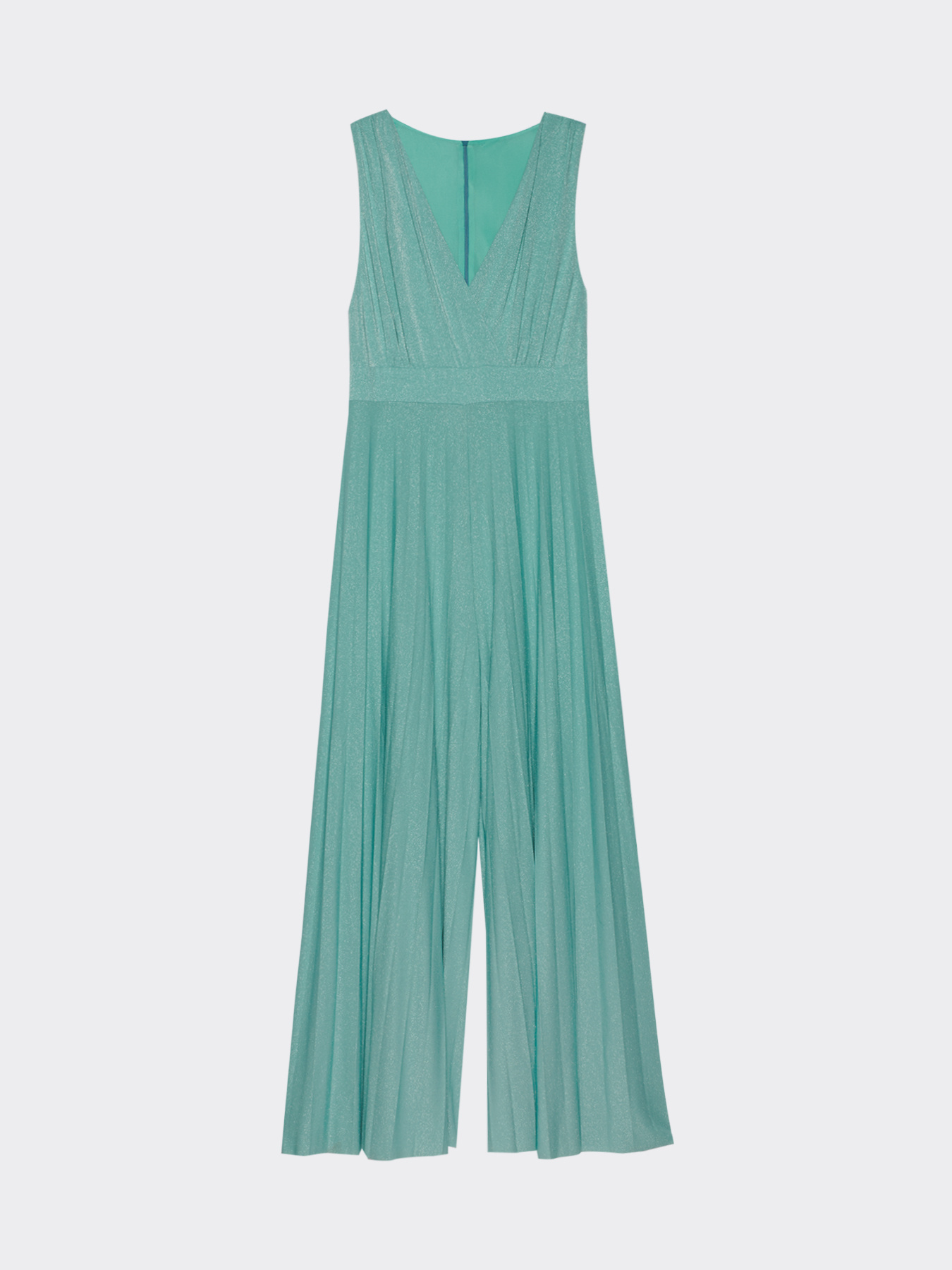 Mono de l&uacute;rex con pantal&oacute;n plisado image number 3