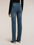 Wide fit jeans with all-over micro-rhinestones image number 1