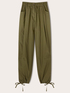 Cotton poplin cargo pants image number 4