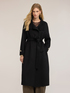Long coat with high collar image number 1