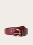 Curea cu cataramă și textură crocodil image number 1
