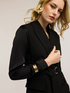 Double-breasted belted vest image number 3