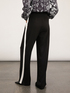 Elegant trousers with side band image number 1
