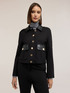 Short military jacket with inserts image number 2