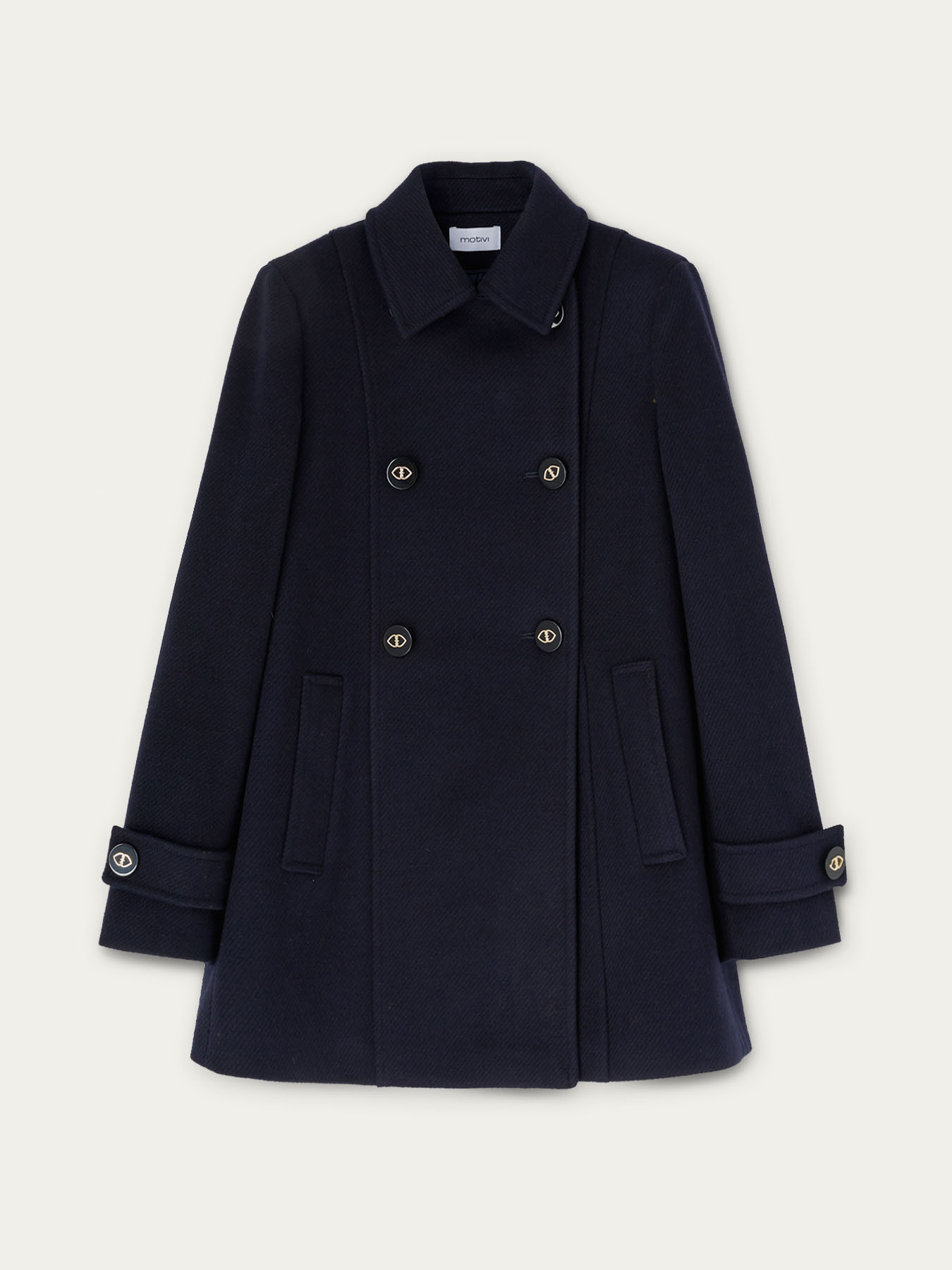 Cappotto doppiopetto tipo caban image number 3