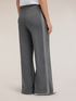Pantaloni palazzo in jersey con bande a righe image number 1