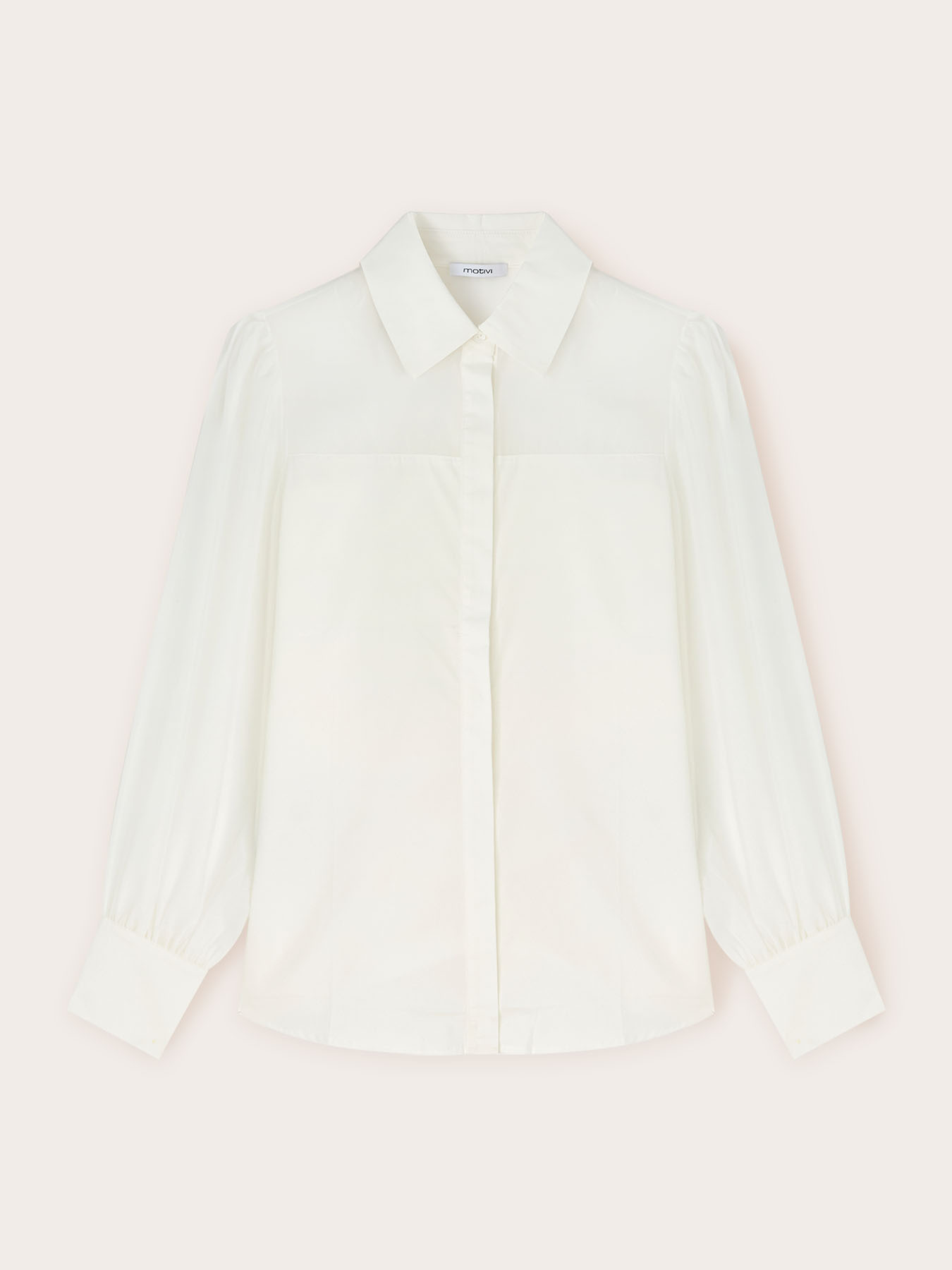 Hemd mit Organza-Einsätzen image number 4