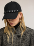 Hat with jewel appliqu&eacute;s image number 0