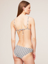 Double Love patterned triangle model bikini image number 1