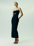 Robe bandeau en maille image number 0