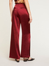 Heavy satin palazzo trousers image number 1