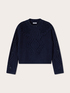 Ajour&eacute; mixed wool knitwear image number 4