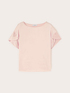 Blusa con maniche a petalo image number 4