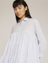 Oversized chemisier dress in cotton poplin image number 2