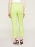 Solid colour regular leg trousers image number 1