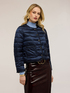Lightweight down jacket with trim image number 0