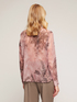 Hemdbluse in Georgette mit Bl&auml;ttermuster image number 1