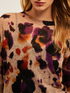 Jersey en mezcla de alpaca estampado image number 2