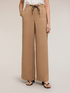Wide-leg trousers in lyocell blend image number 0