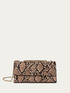 Double love snakeskin pattern Miami bag image number 0