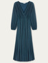 Lurex dress with pleated skirt image number 3
