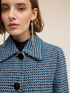 Manteau long jacquard image number 3