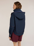 Short parka in technical cotton image number 1