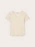 V-neck blouse with flared sleeves image number 4