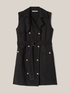 Sleeveless trench dress image number 3