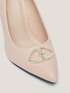 Double Love faux leather court shoes image number 2