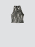 Top effetto metallizzato Smart Couture image number 3