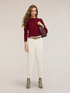 Heavy cashmere crew neck sweater image number 2