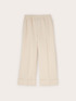 Cropped-Hose aus Leinenmischung image number 3