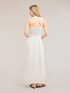 Langes Flare-Kleid aus Leinenmischung image number 1