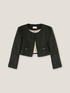 Giacca corta in tweed lurex image number 3