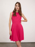 Rochie mini din material crep image number 0