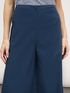 Poplin palazzo trousers image number 3