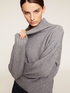 Oversized sweater with back cut-out feature image number 2