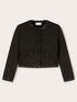 Jacket with sequin trims image number 4