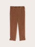 Carrot pants in washed drill image number 4