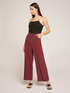 Wide-leg trousers with pleated feature image number 1