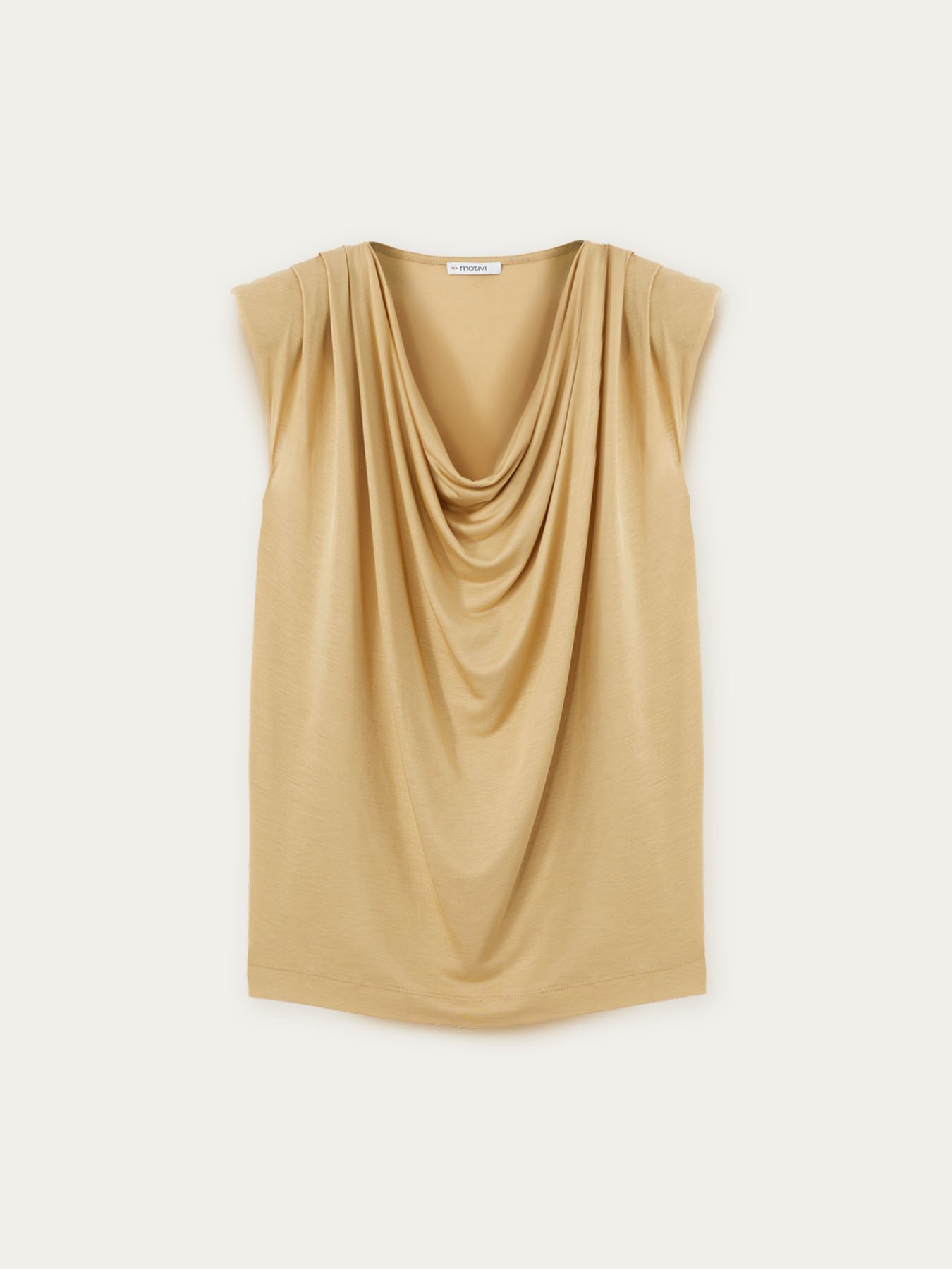 T-shirt con drappeggio image number 3