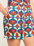 Tile patterned shorts image number 2