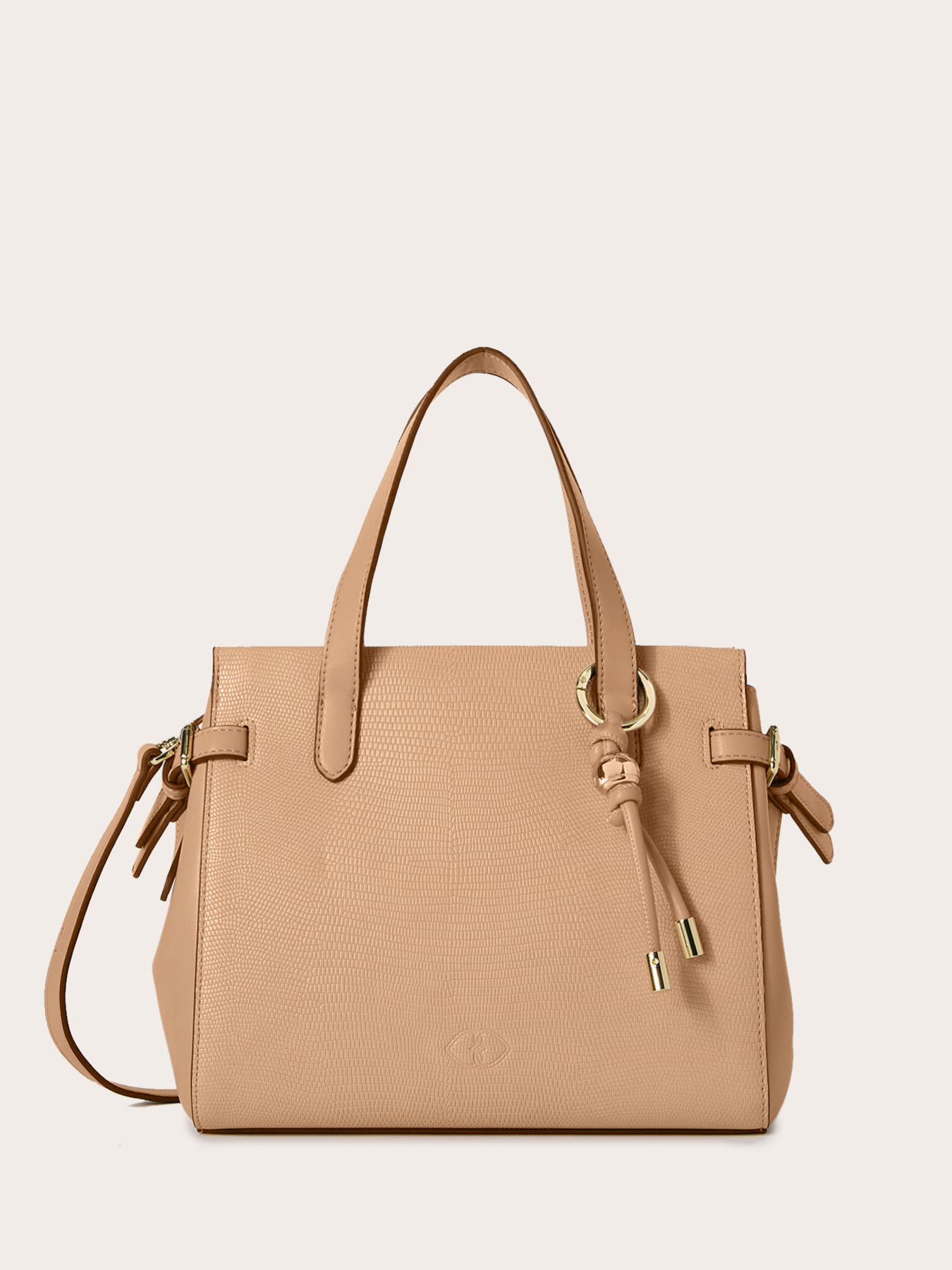 Shopping bag con doppi manici image number 1