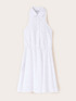 Robe chemise en broderie anglaise de coton image number 4