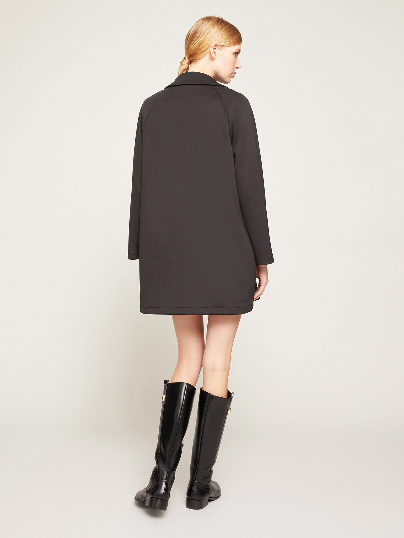 Cappotto over monopetto in neoprene image number 1