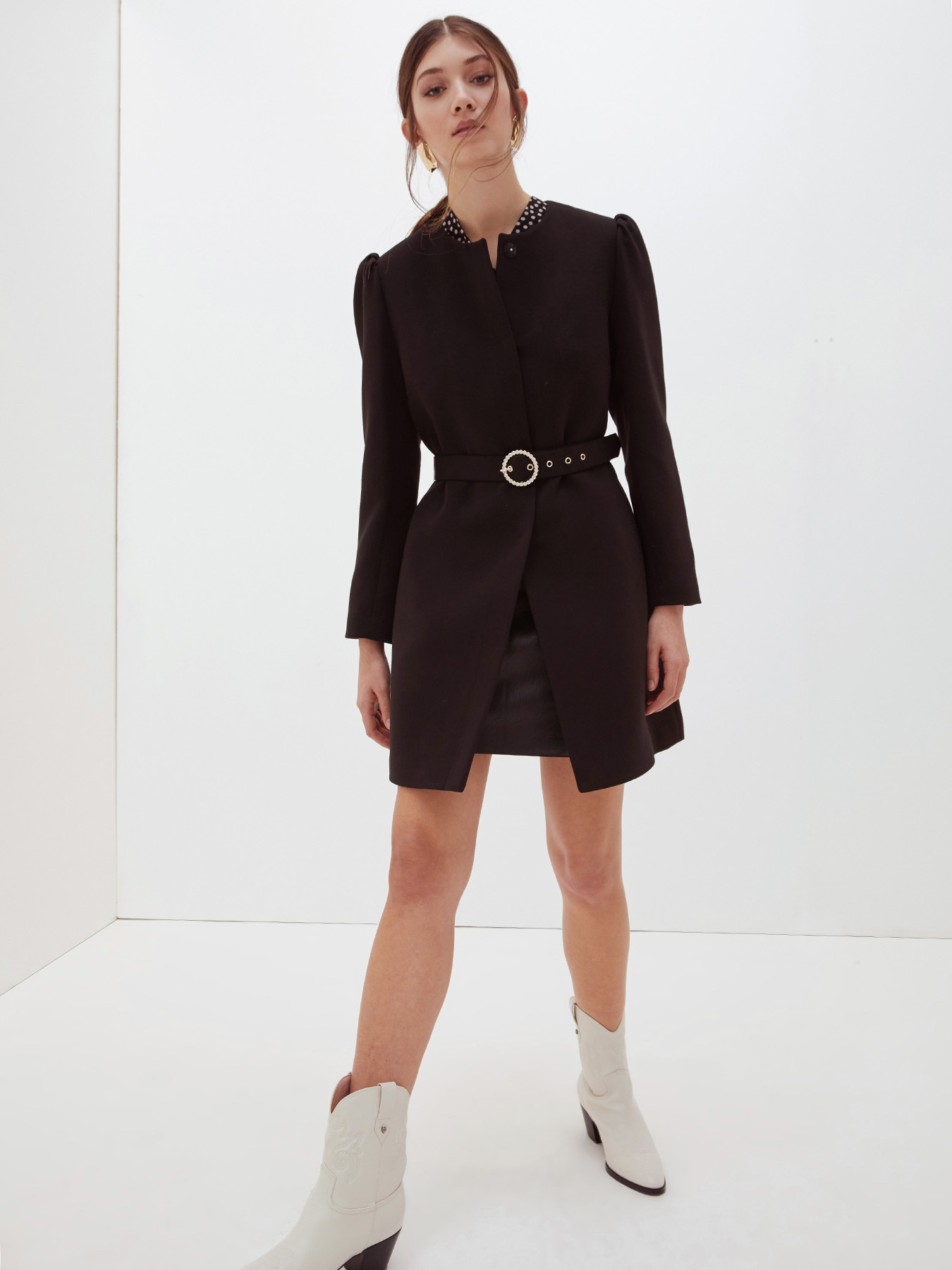 Leichter Mantel mit G&uuml;rtel image number 2